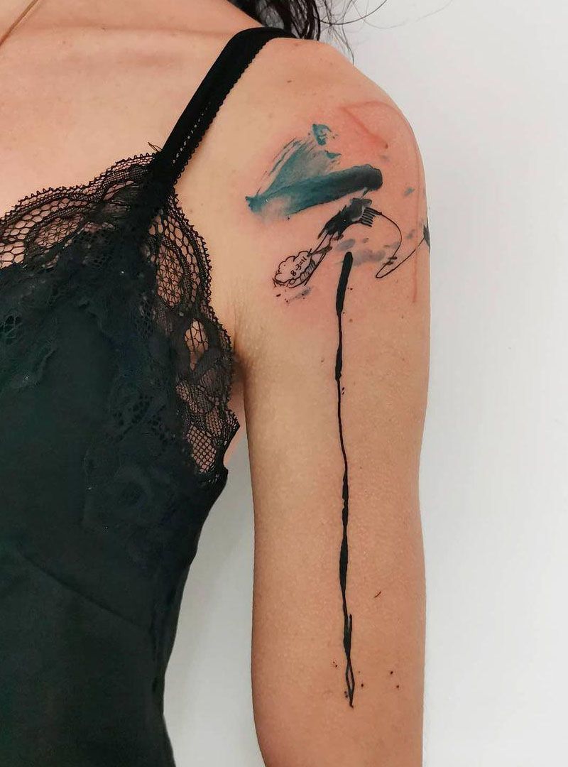 30 Pretty Splash Tattoos You Will Love