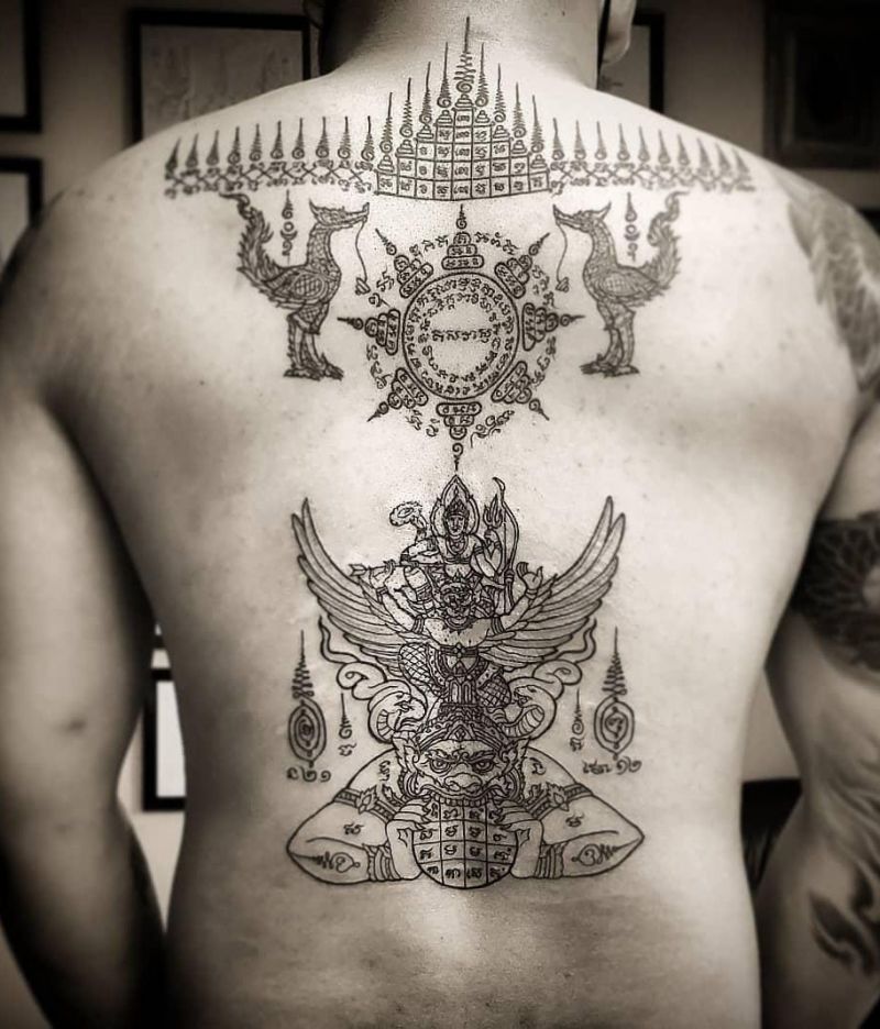 30 Pretty Thai Tattoos You Must Love