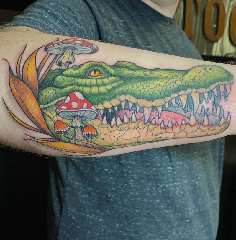 30 Pretty Alligator Tattoos You Must Try