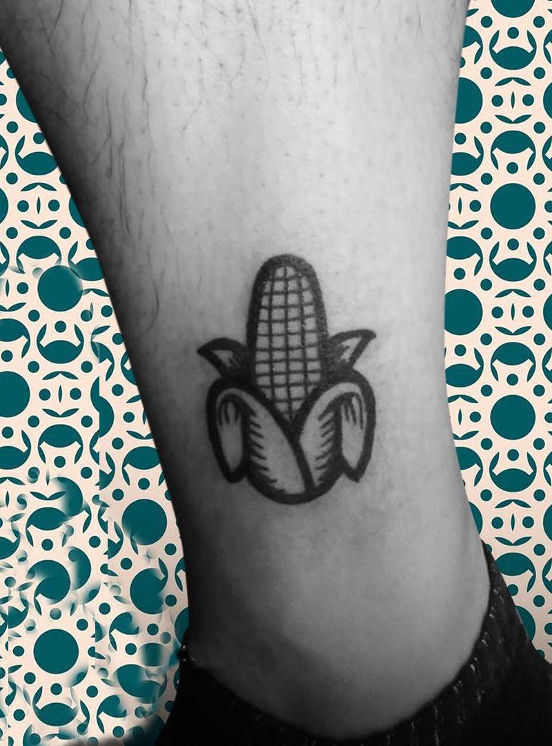 30 Pretty Corn Tattoos You Can Copy