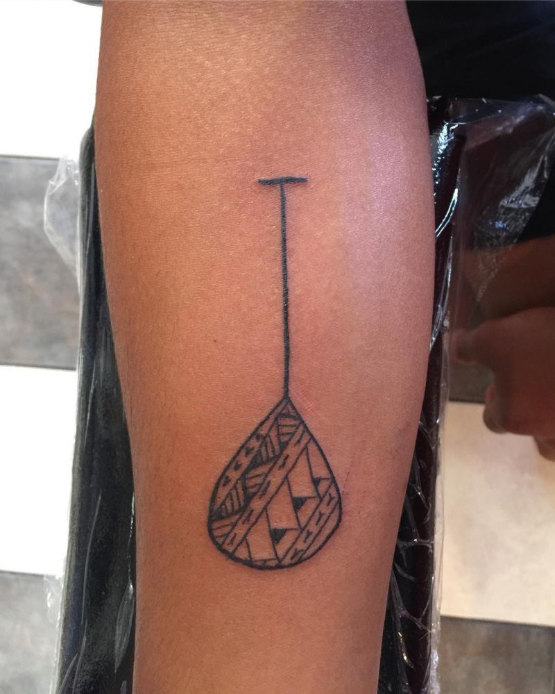 30 Pretty Paddle Tattoos Make You Attractive