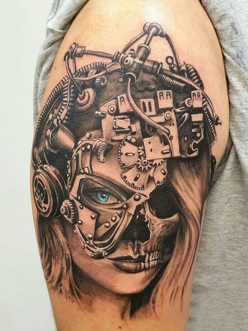 30 Amazing Steampunk Tattoos You Must Try