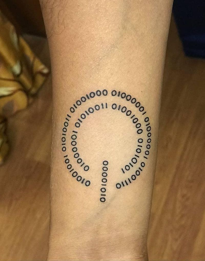 30 Creative Binary Tattoos You Can Copy