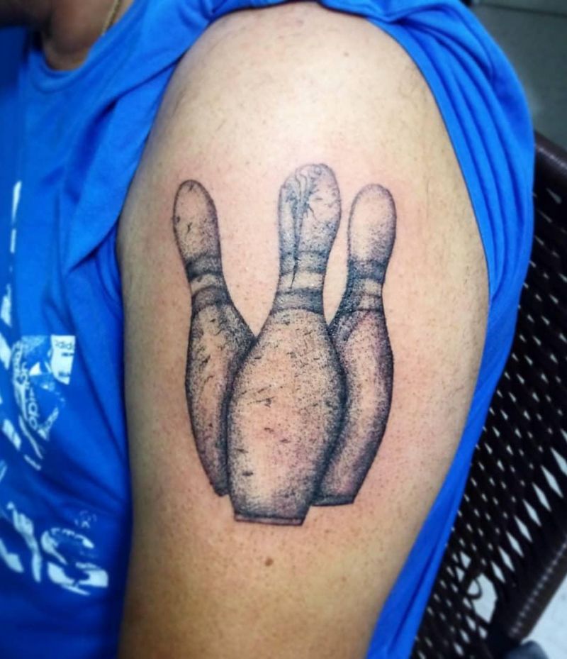 30 Bowling Tattoos Remind You to Relax