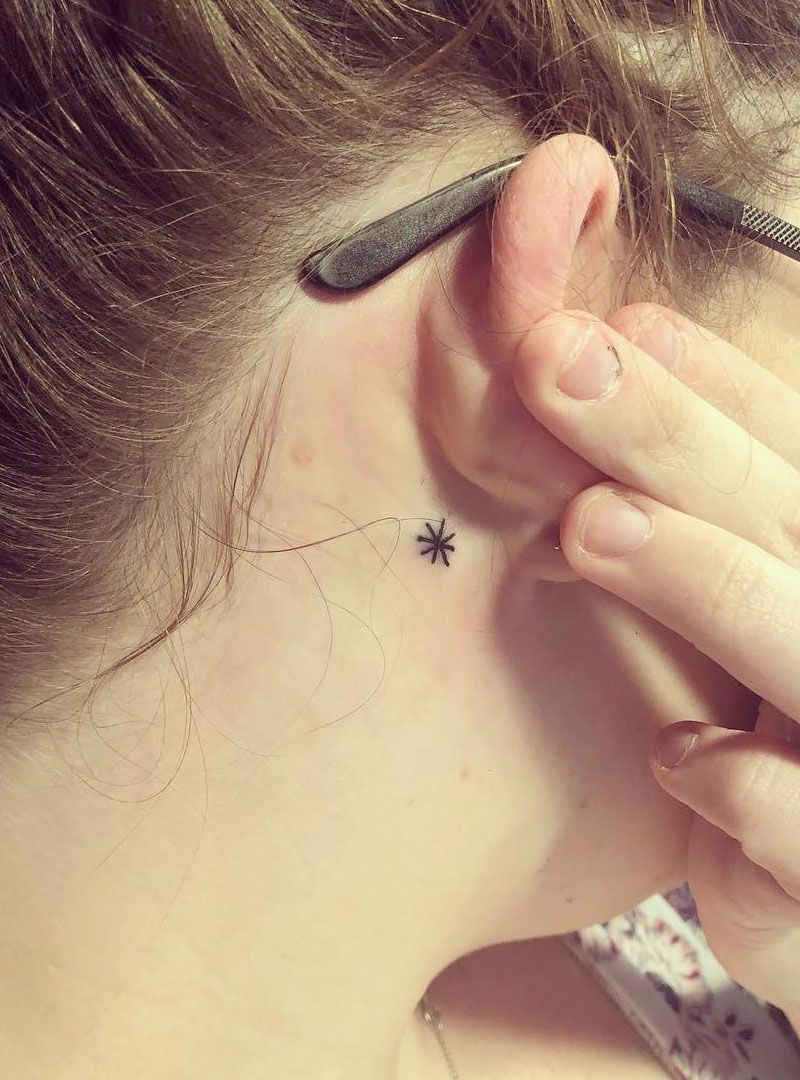 10+ Pretty Asterisk Tattoos You Can Copy