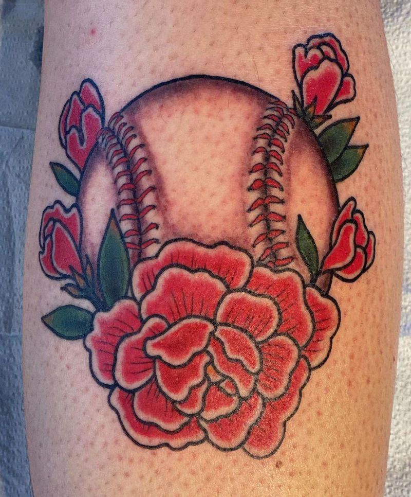 30 Pretty Baseball Tattoos You Will Love