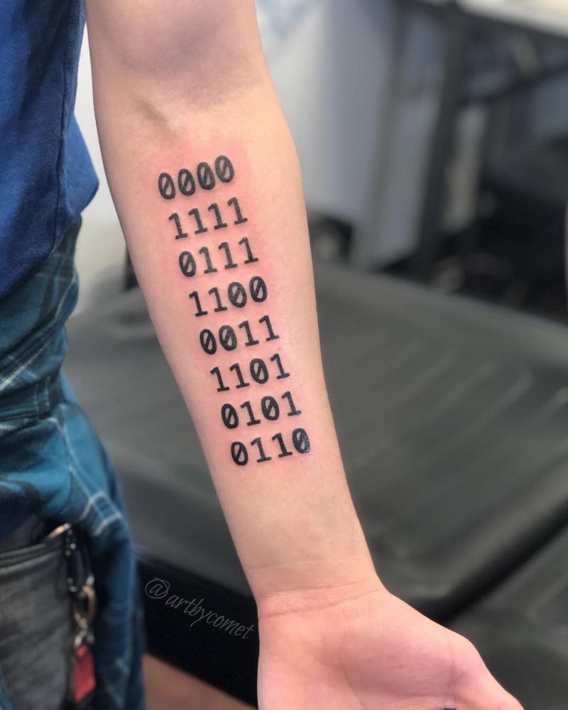 30 Creative Binary Tattoos You Can Copy Style VP Page 3
