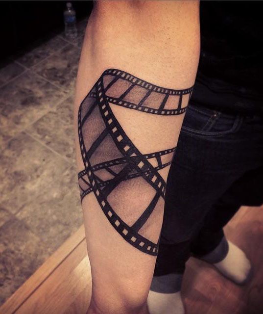 27 Pretty Film Strip Tattoos You Must Love