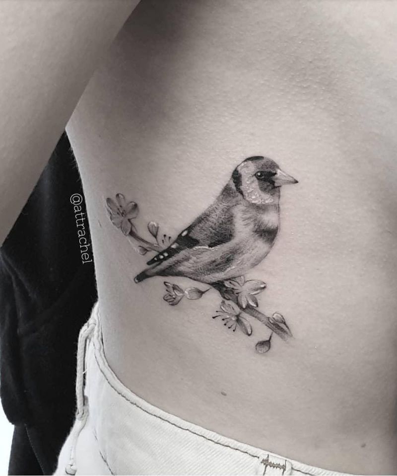 30 Cute Finch Tattoos You Must Love