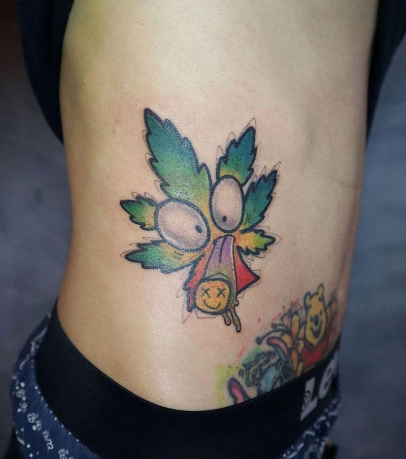 30 Pretty Hemp Tattoos You Must Love