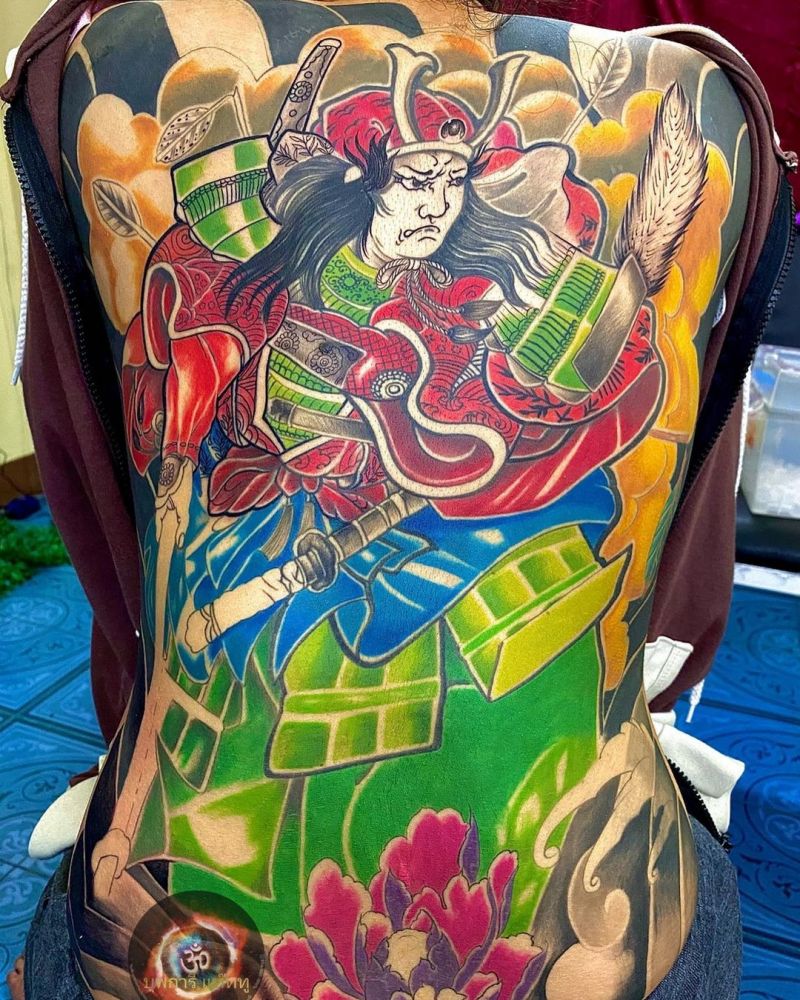 30 Pretty Kabuki Tattoos You Can Copy