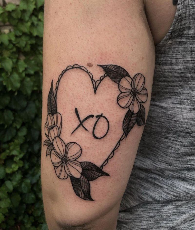 30 Pretty XO Tattoos You Can Copy