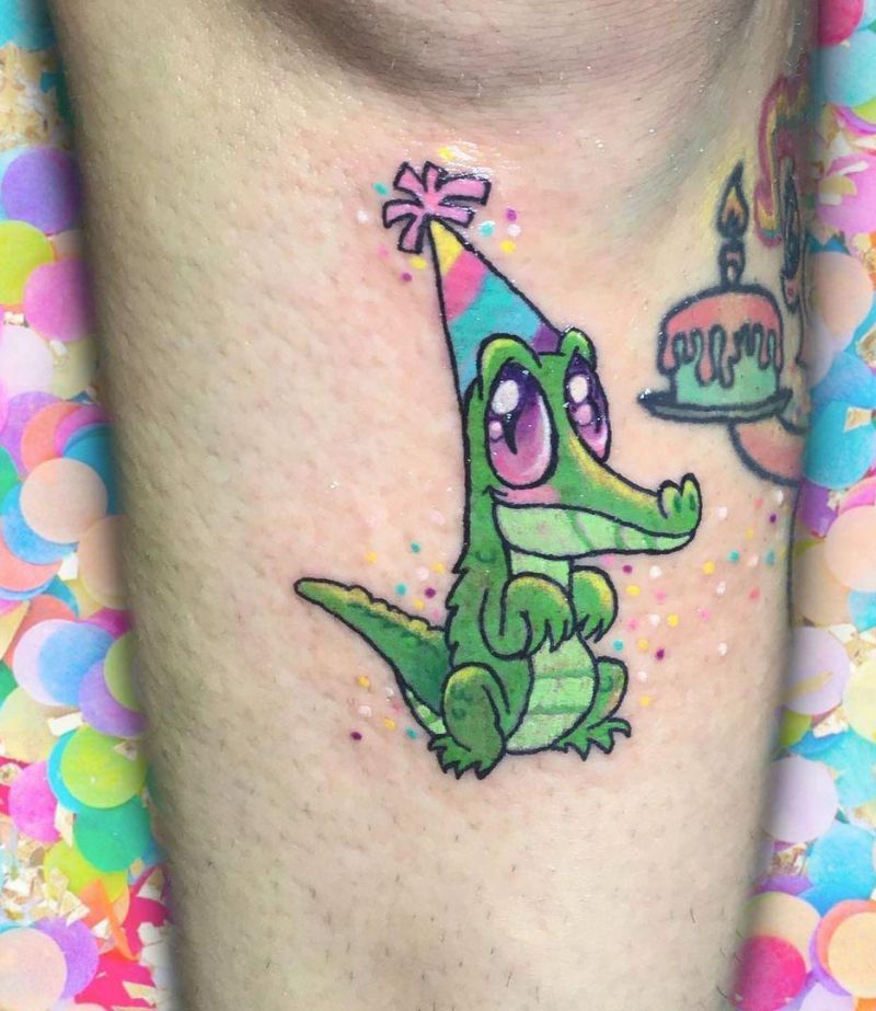 30 Pretty Alligator Tattoos You Must Try