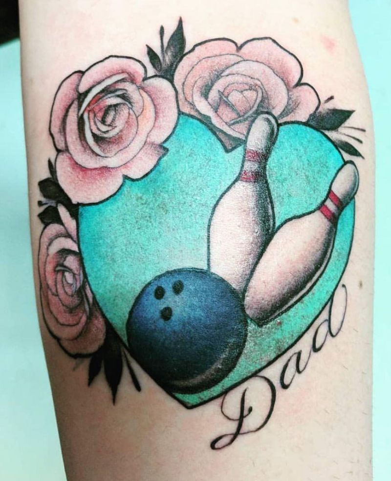 30 Bowling Tattoos Remind You to Relax