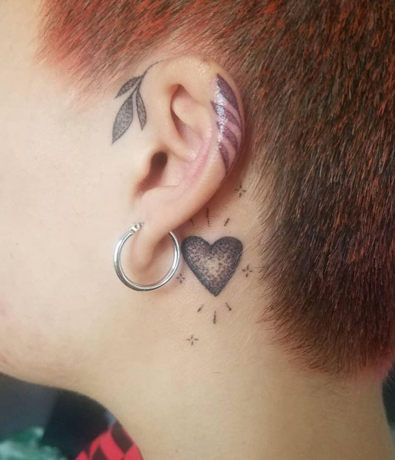 30 Elegant Ear Tattoo Designs to Get Inspired