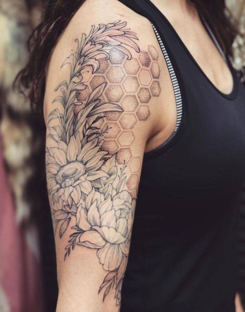 30 Pretty Garden Tattoos You Must Love