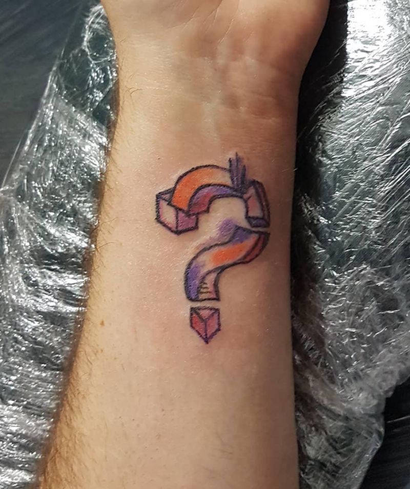 30 Pretty Question Mark Tattoos You Can Copy