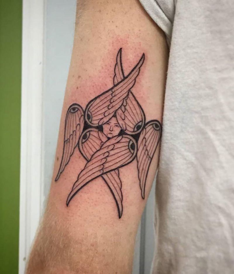 30 Pretty Seraphim Tattoos You Can Copy