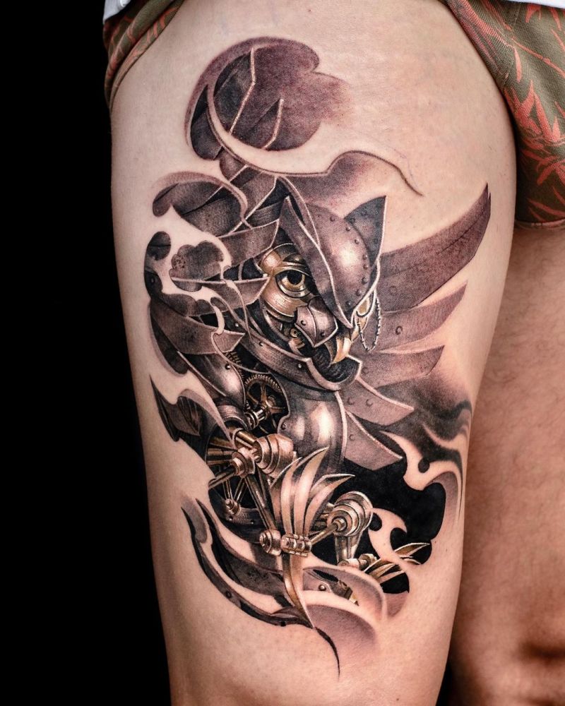 30 Amazing Steampunk Tattoos You Must Try