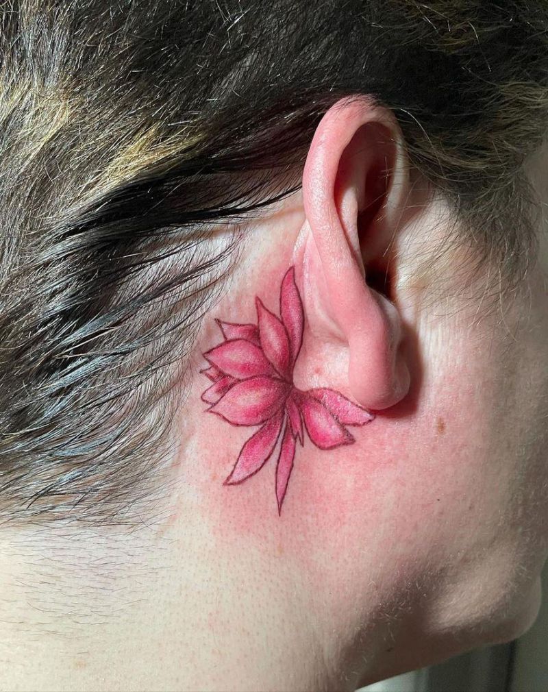 30 Elegant Ear Tattoo Designs to Get Inspired