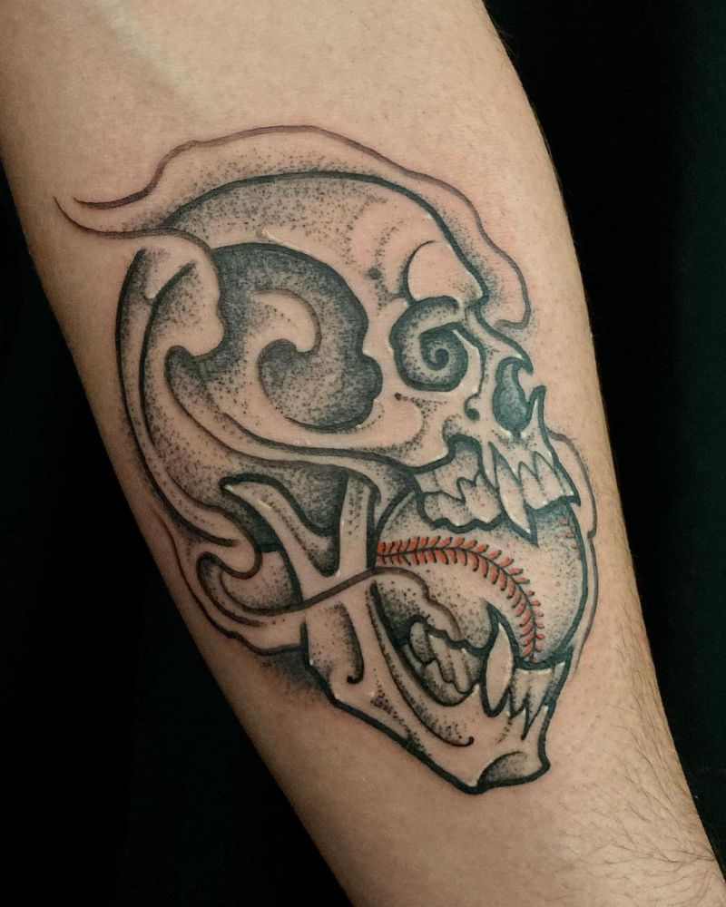 30 Pretty Baseball Tattoos You Will Love