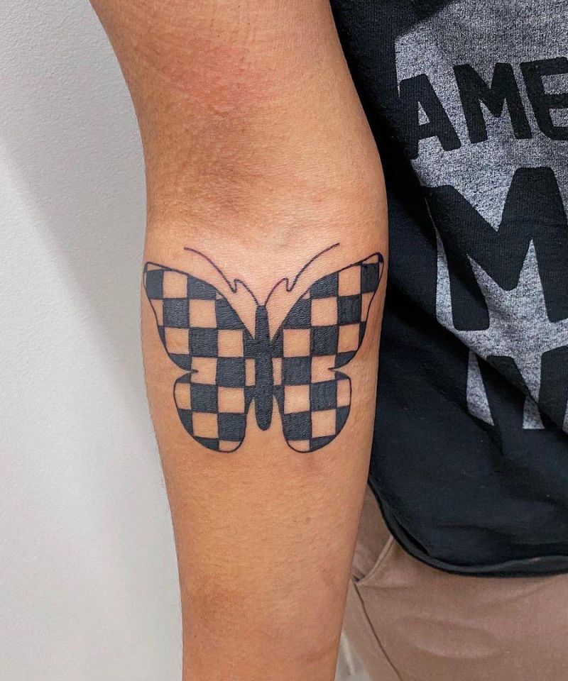 17 Checkered Tattoos Give You Unexpected Feeling