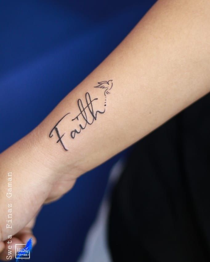 30 Pretty Faith Tattoos You Must Try