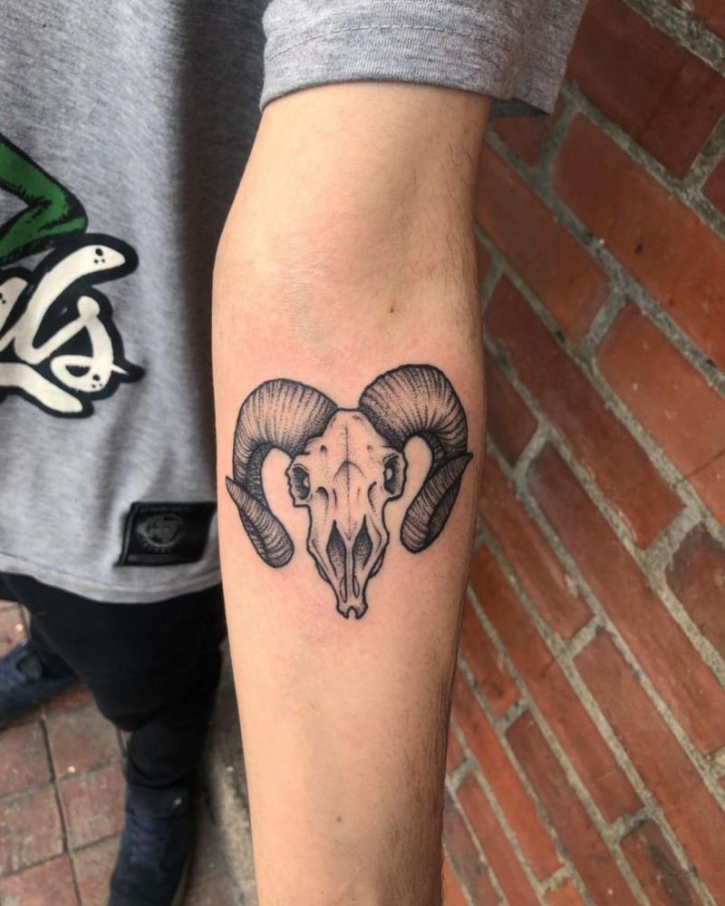 30 Pretty Goat Tattoos to Inspire You