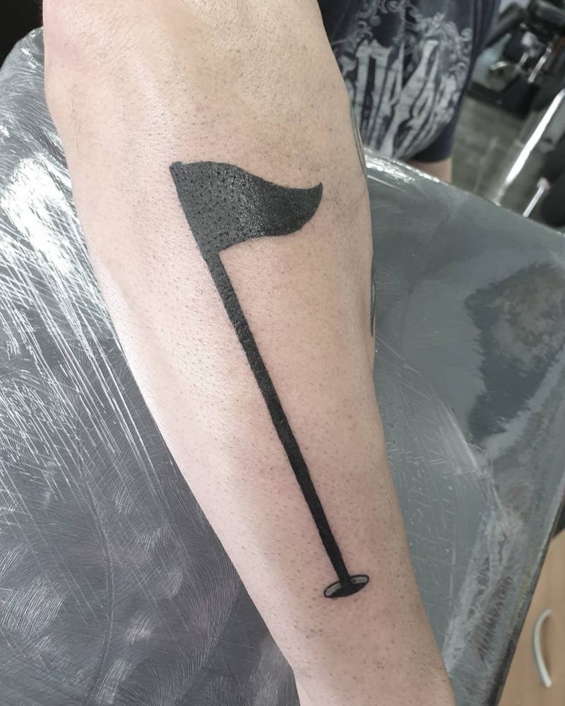 30 Golf Tattoos Remind You to Enjoy Life