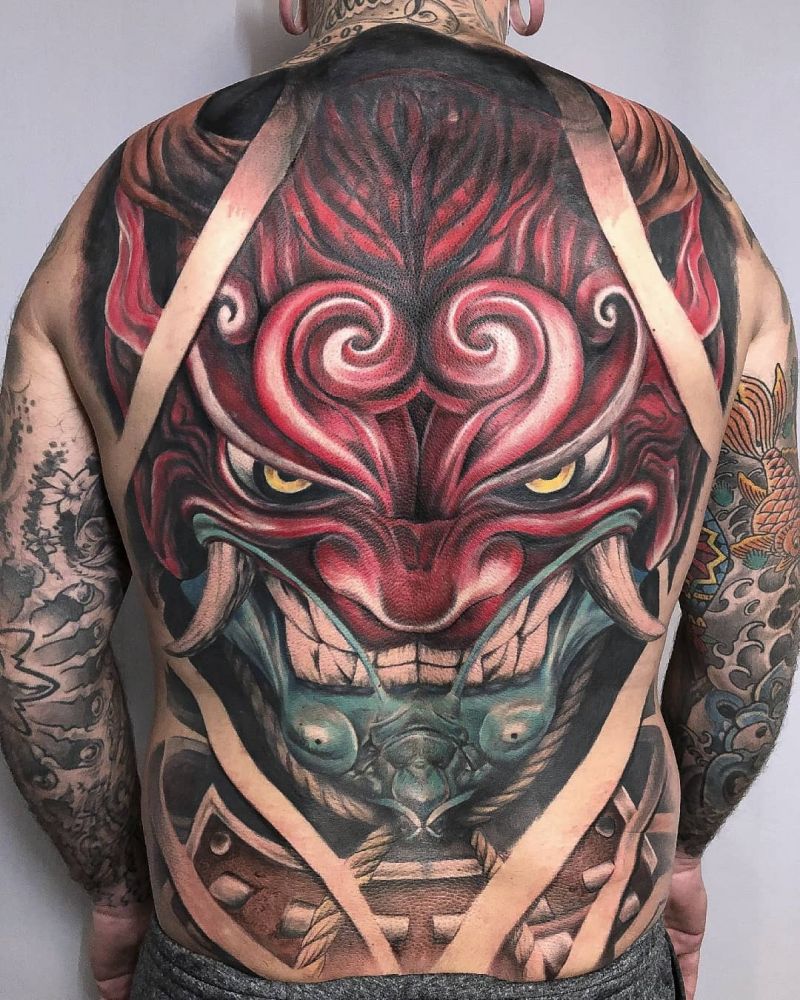 30 Pretty Kabuki Tattoos You Can Copy