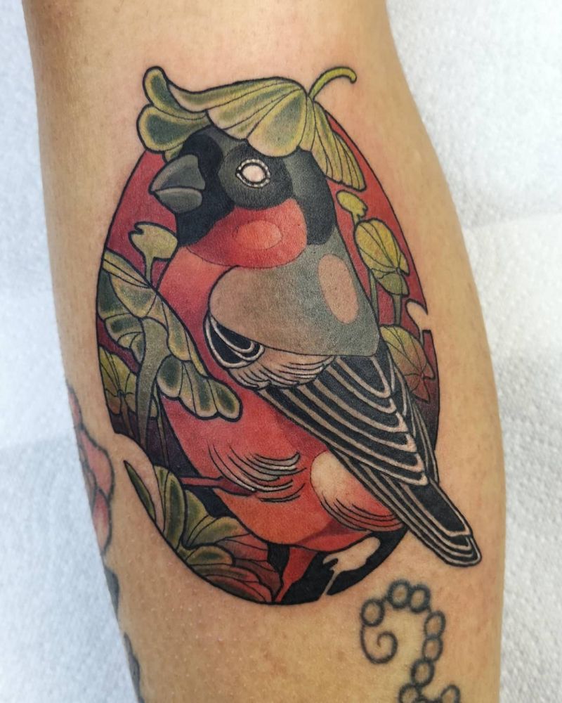 30 Cute Finch Tattoos You Must Love