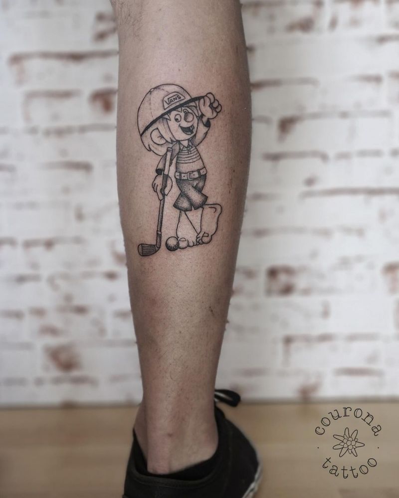 30 Golf Tattoos Remind You to Enjoy Life