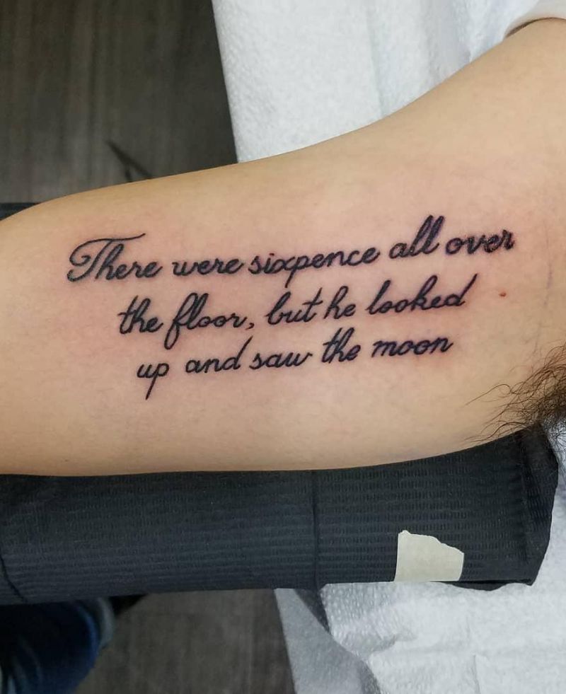 30 Pretty Literary Tattoos You Can Copy