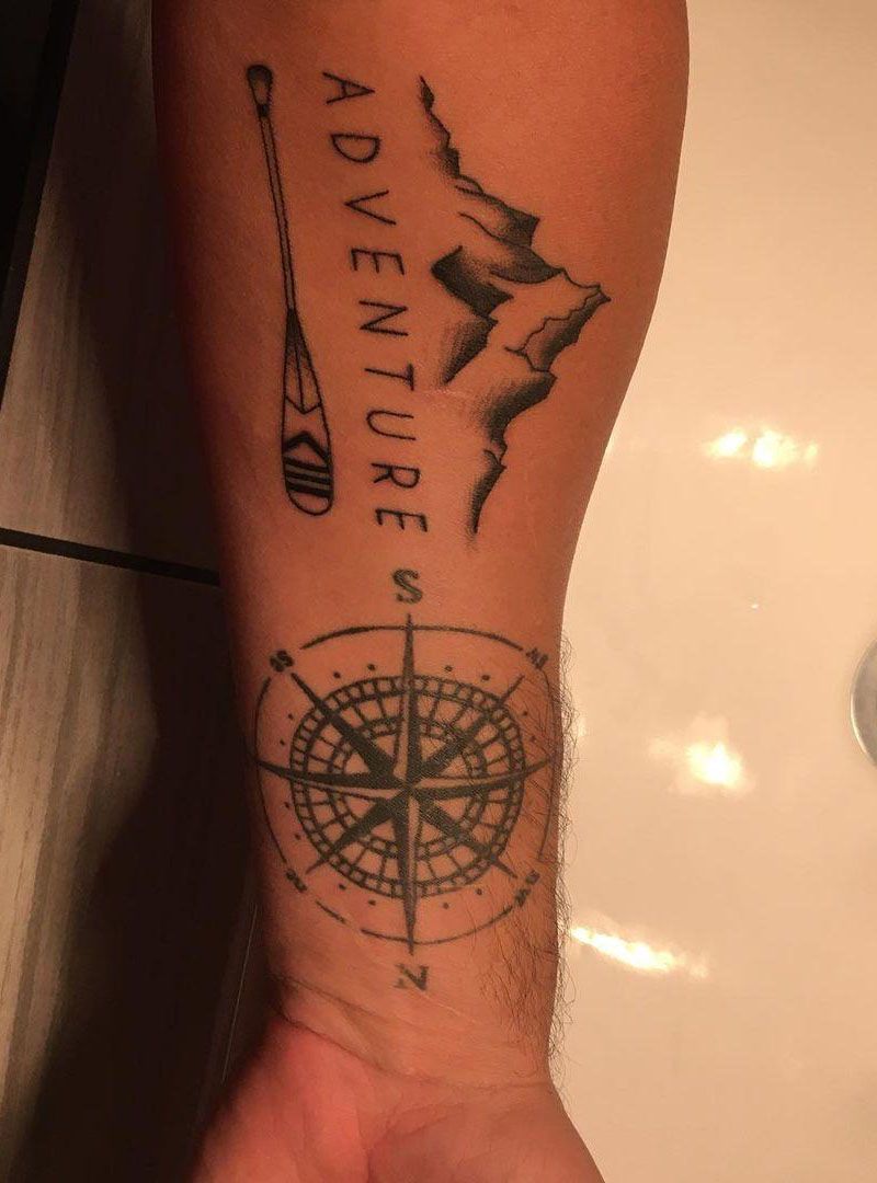 30 Pretty Paddle Tattoos Make You Attractive