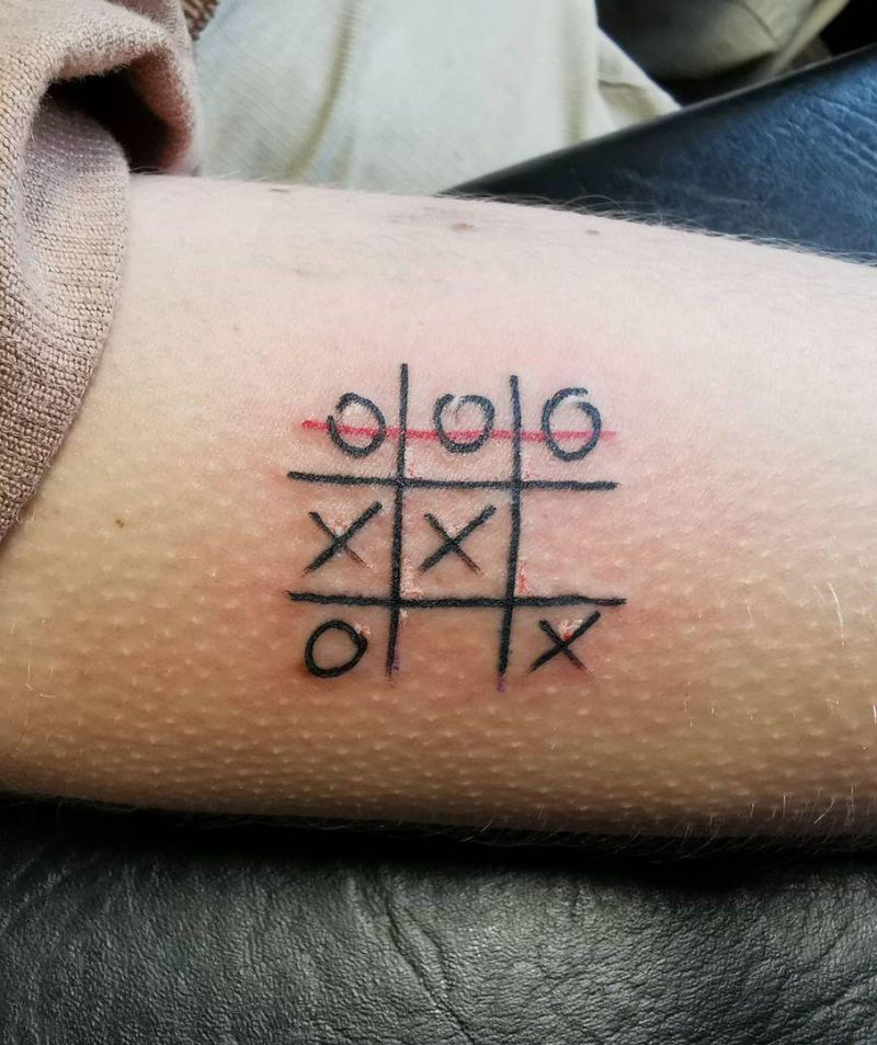 20 Tic Tac Toe Tattoos You Can Copy