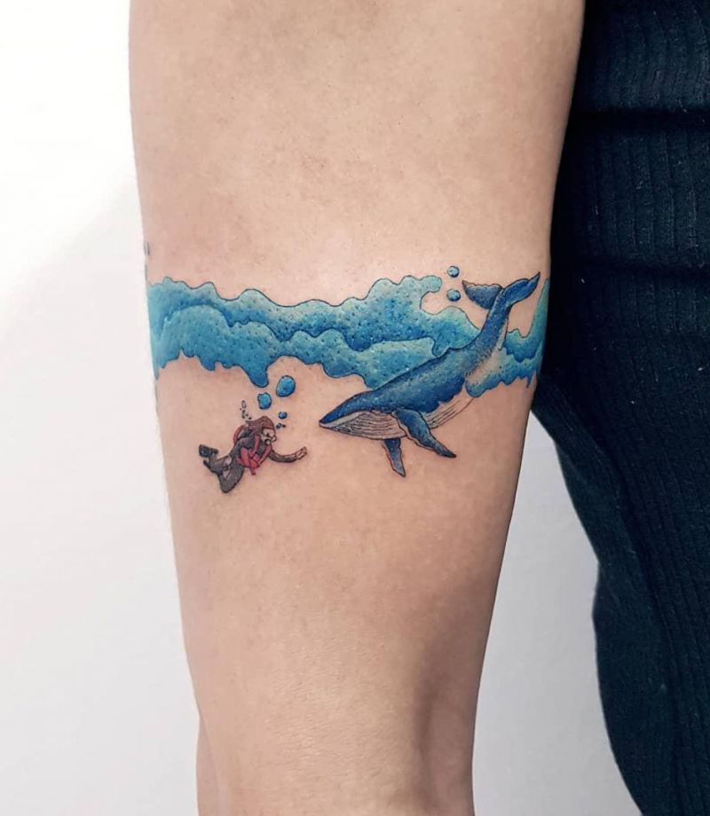 30 Creative Diver Tattoos You Can Copy