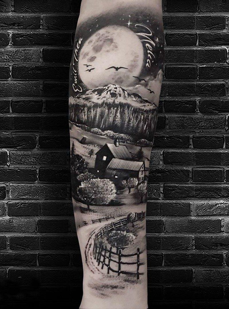 30 Great Farm Tattoos You Can Copy