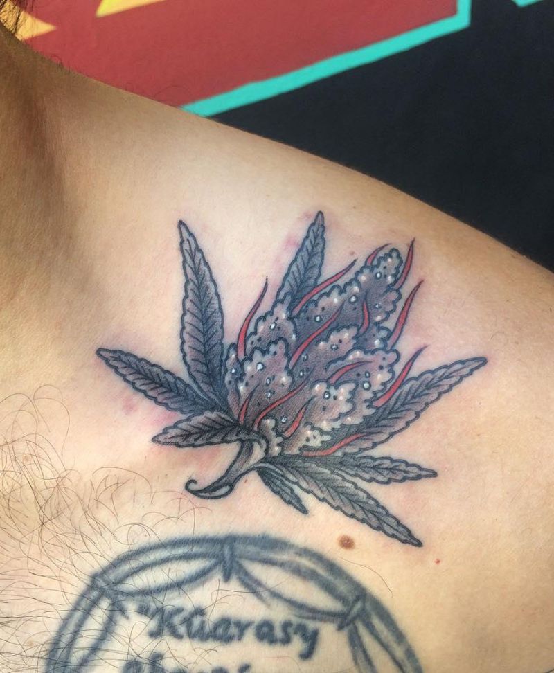 30 Pretty Hemp Tattoos You Must Love