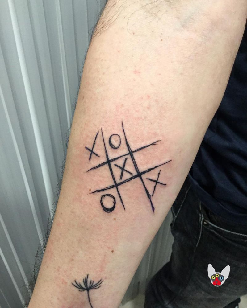 20 Tic Tac Toe Tattoos You Can Copy