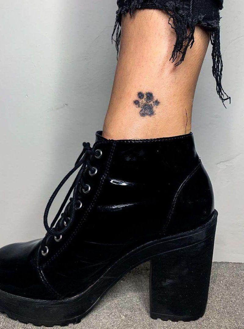 30 Cute Cat Paw Tattoos You Must Love