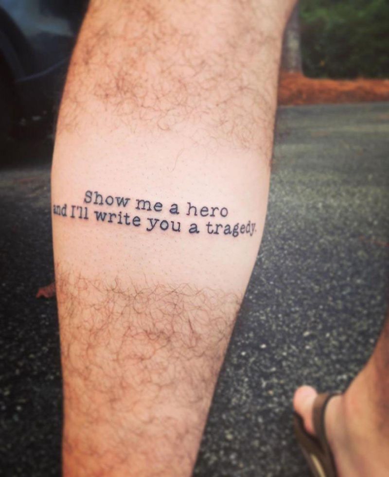 30 Pretty Literary Tattoos You Can Copy