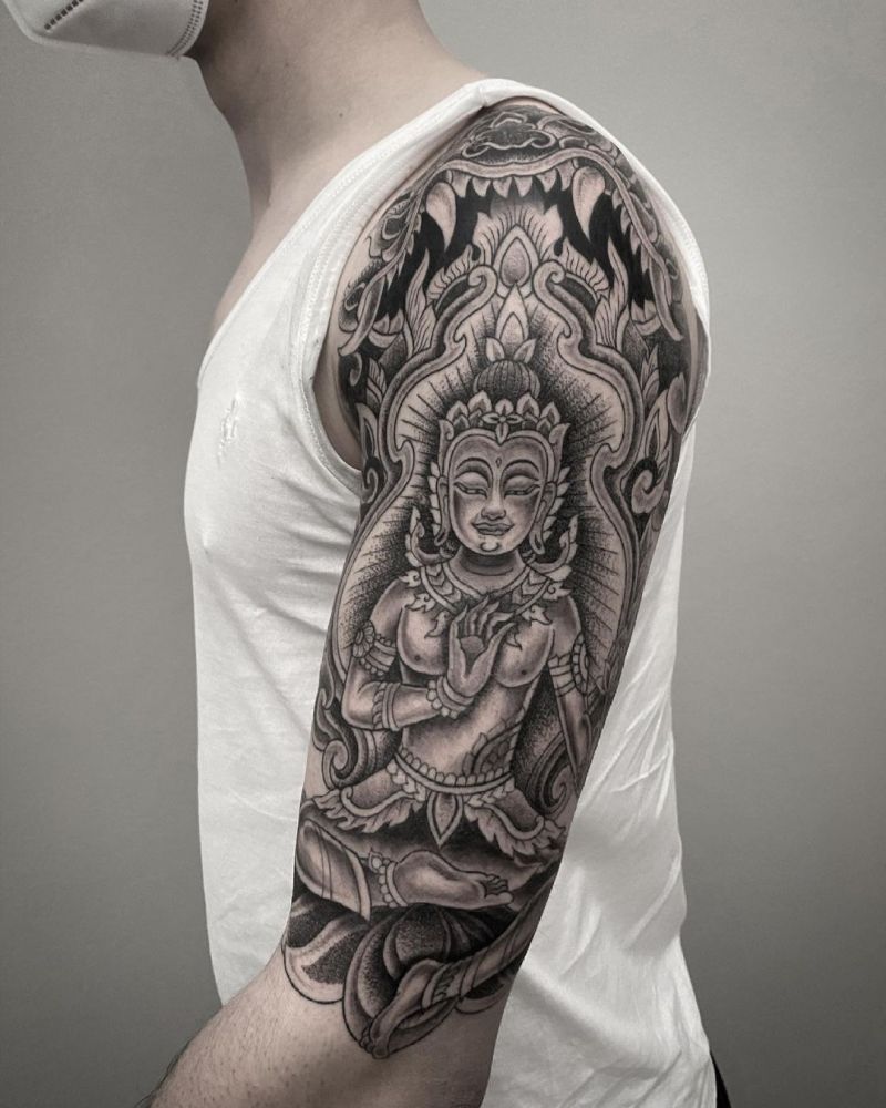 30 Pretty Thai Tattoos You Must Love