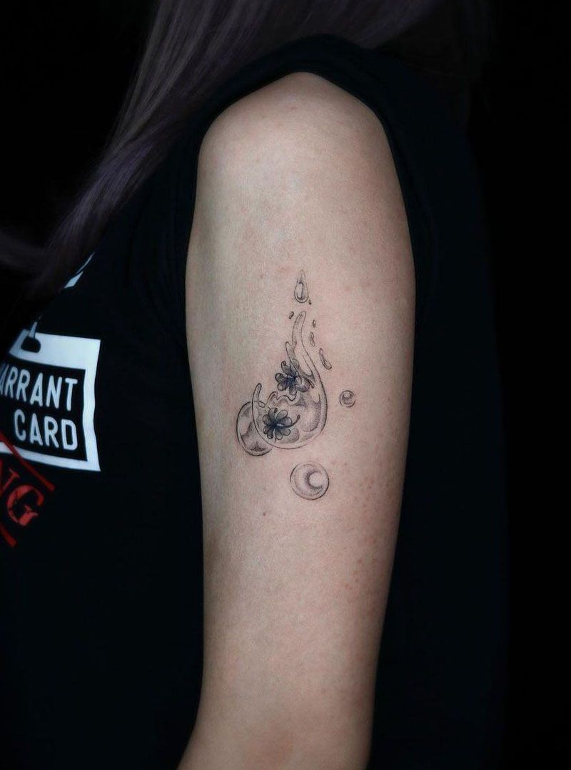 30 Creative Water Drop Tattoos You Must Try