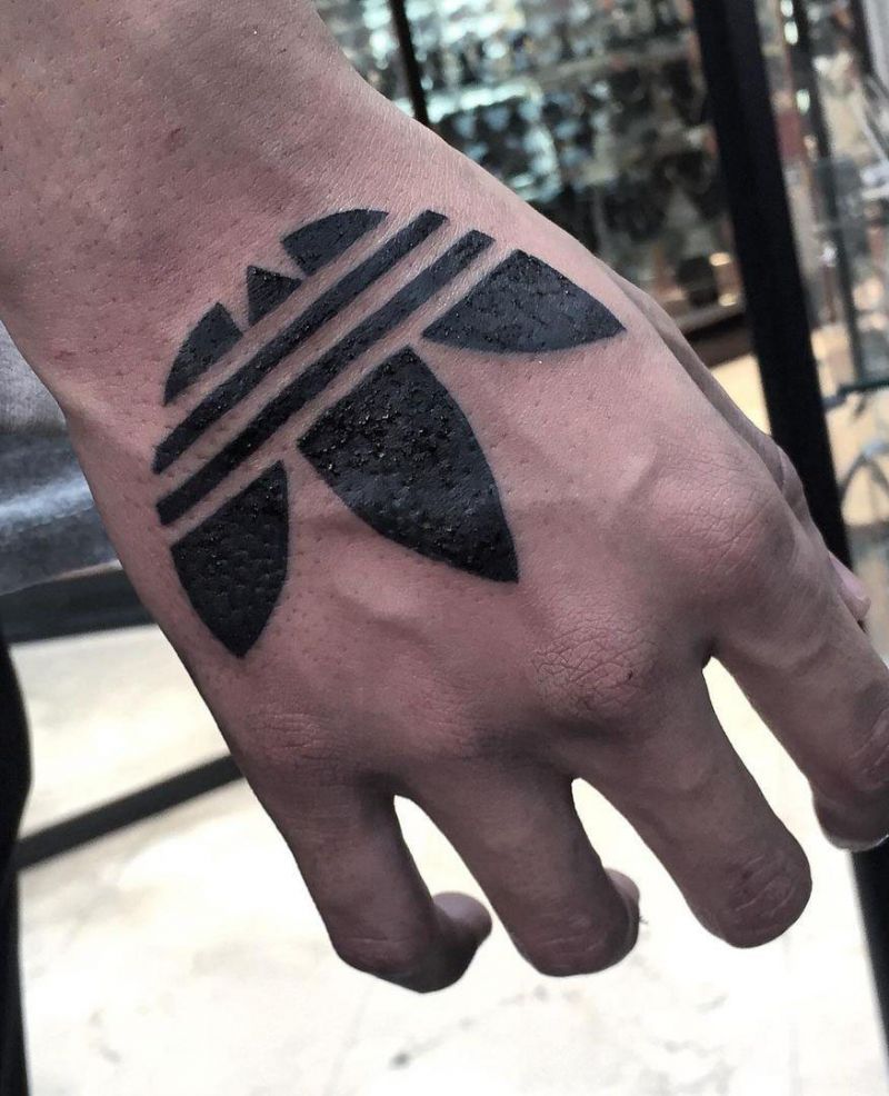 30 Pretty Adidas Tattoos You Will Love