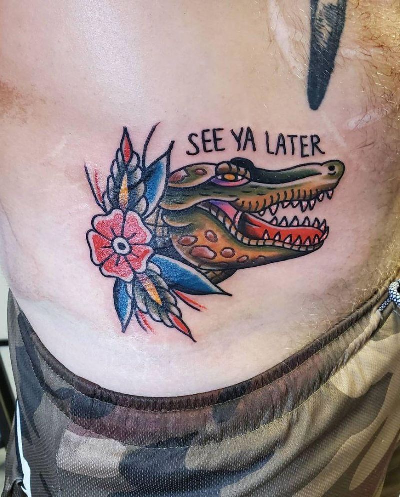 30 Pretty Alligator Tattoos You Must Try