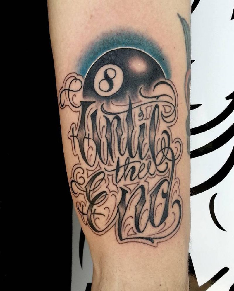 30 Pretty Billiard Tattoos You Will Love