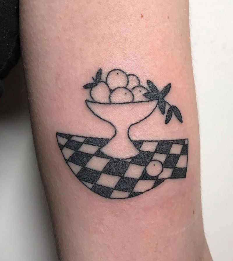 17 Checkered Tattoos Give You Unexpected Feeling