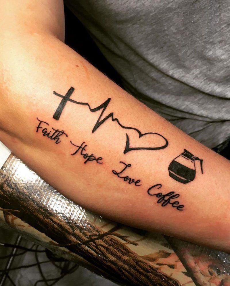 30 Pretty Faith Hope Love Tattoos You Must Try