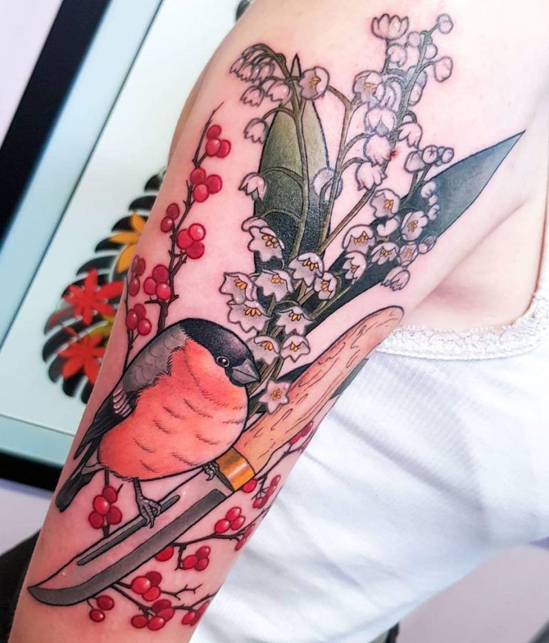 30 Cute Finch Tattoos You Must Love