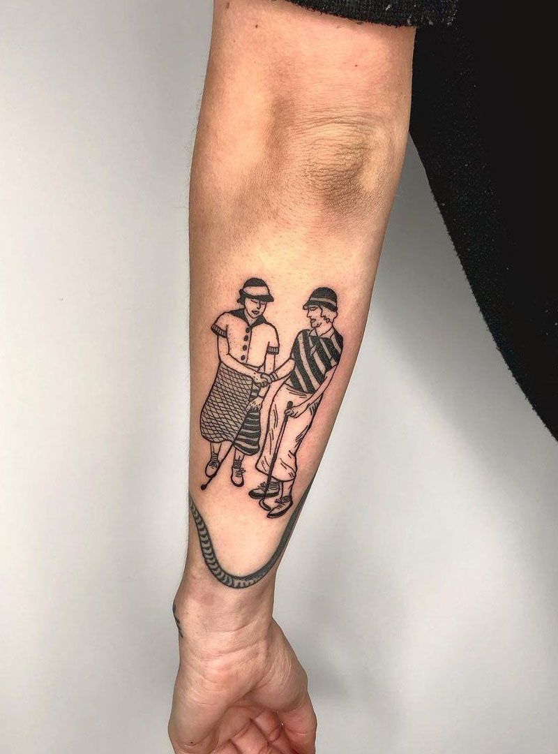 30 Golf Tattoos Remind You to Enjoy Life